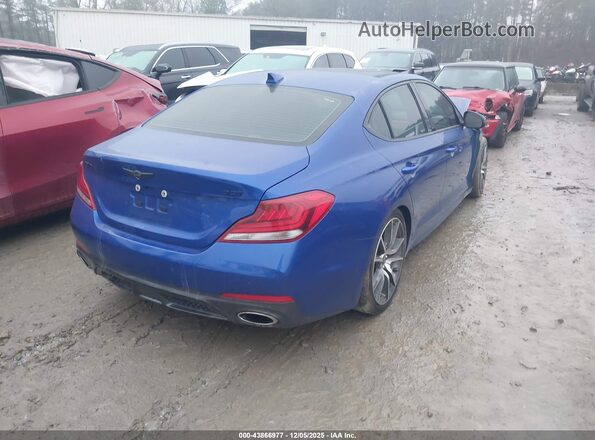 KMTG74LE4LU063707 2020 GENESIS G70 Blue Tył prawy