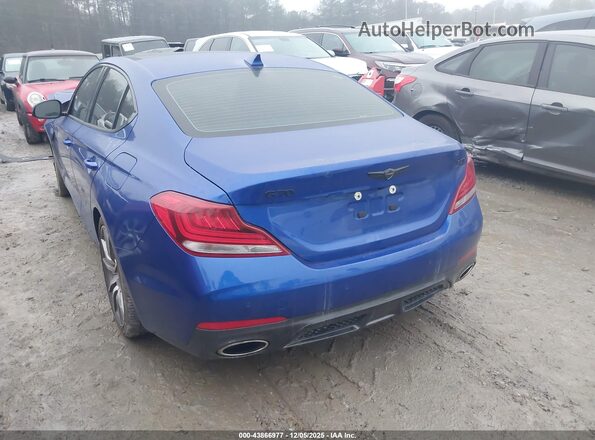 KMTG74LE4LU063707 2020 GENESIS G70 Blue Tył lewy