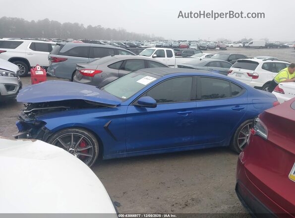 KMTG74LE4LU063707 2020 GENESIS G70 Blue Widok wnętrza 360 stopni