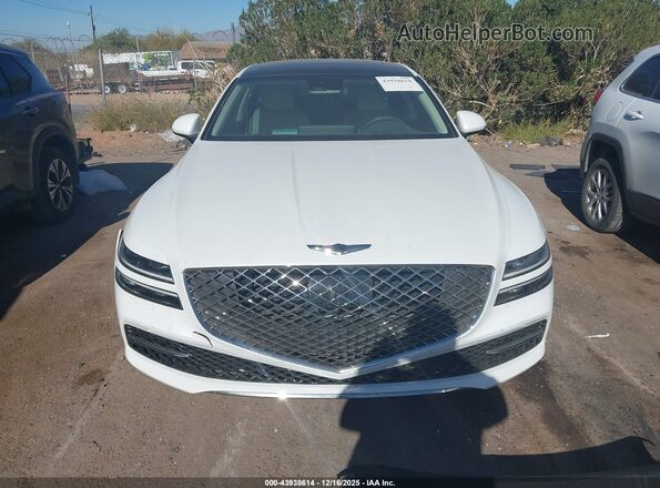 KMTGB4SC8PU145007 2023 GENESIS G80 White 