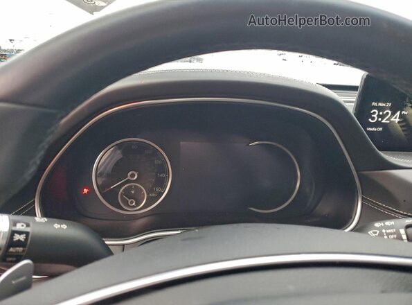 KMUHBDSB1NU080361 2022 GENESIS GV80 Silver ხელსაწყოთა პანელის ხედი