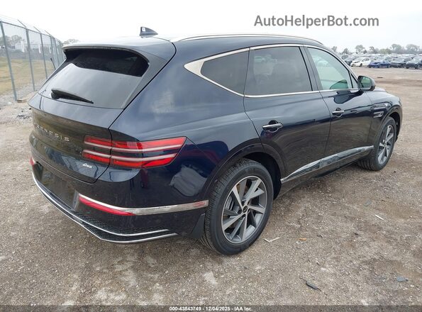 KMUHBESB9SU287274 2025 GENESIS GV80 Синий Задняя правая четверть