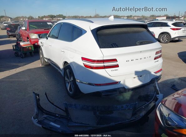 KMUHCESC0MU066588 2021 GENESIS GV80 White Rear left