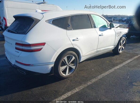 KMUHCESC3MU041846 2021 GENESIS GV80 White Trasero derecho