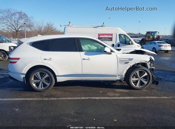 KMUHCESC3MU041846 2021 GENESIS GV80 White Vista interior trasera