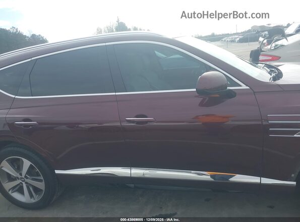 KMUHCESC5MU044005 2021 GENESIS GV80 Maroon Rear interior view