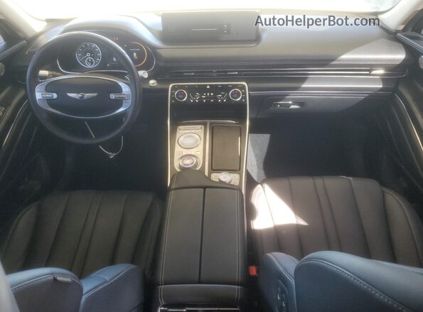KMUHCESC6MU038164 2021 GENESIS GV80 Белый Вид панели приборов