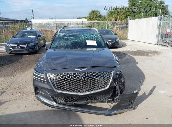 KMUHCESC6NU081355 2022 GENESIS GV80 Gray Սարքավորումների վահանակի տեսք
