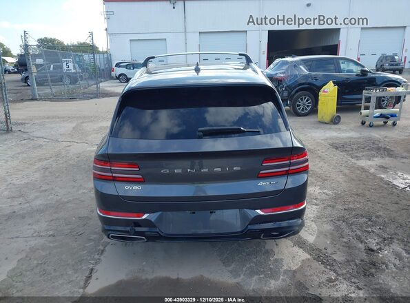 KMUHCESC6NU081355 2022 GENESIS GV80 Gray 