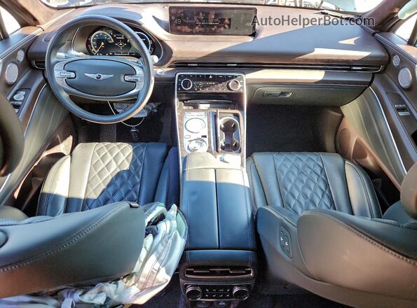 KMUHCESC9MU053600 2021 GENESIS GV80 Green წინა პანელის ხედი