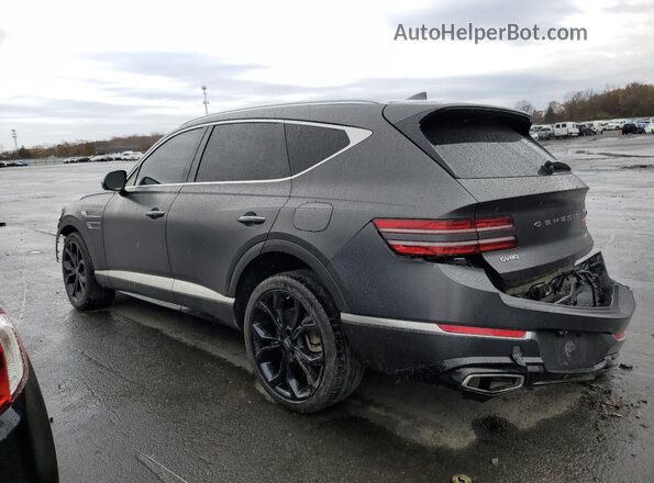KMUHCESCXNU093816 2022 GENESIS GV80 Gray უკანა მარცხენა