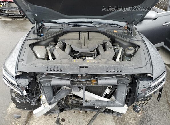 KMUHCESCXNU093816 2022 GENESIS GV80 Gray ძრავის განყოფილების ხედი
