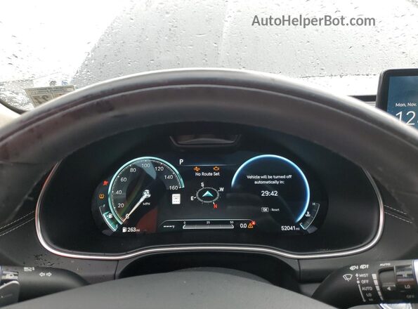 KMUHCESCXNU093816 2022 GENESIS GV80 Gray ხელსაწყოთა პანელის ხედი
