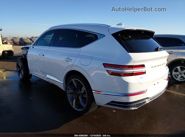 KMUHEESC1TU302996 2026 GENESIS GV80 White უკანა მარცხენა