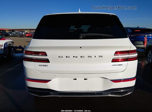 KMUHEESC1TU302996 2026 GENESIS GV80 White 