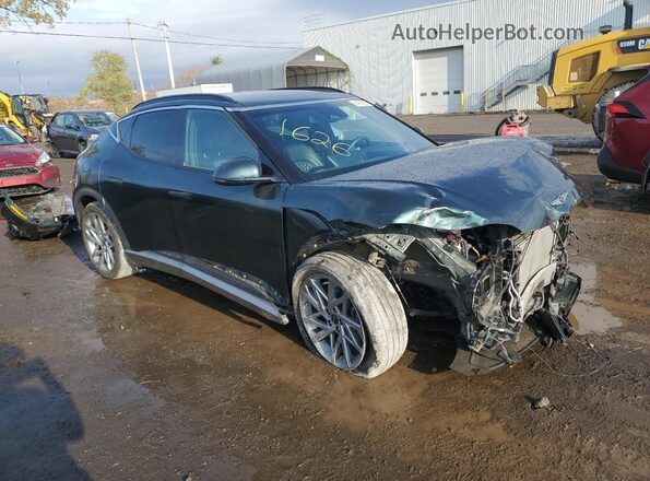KMUKCDTC4PU012844 2023 GENESIS GV60 Green Przód prawy