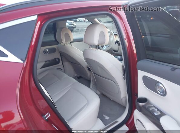 KMUKCDTC8PU004231 2023 GENESIS GV60 Red Widok naklejki z numerem VIN