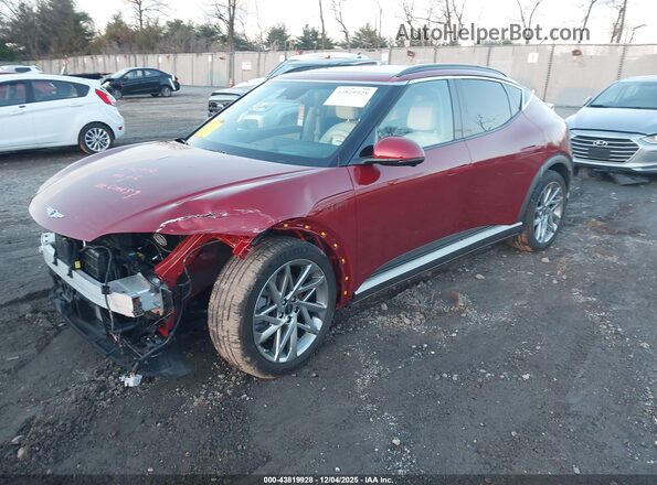 KMUKCDTC8PU004231 2023 GENESIS GV60 Red Przód lewy