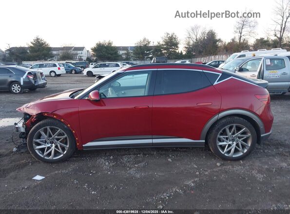 KMUKCDTC8PU004231 2023 GENESIS GV60 Red Widok wnętrza 360 stopni