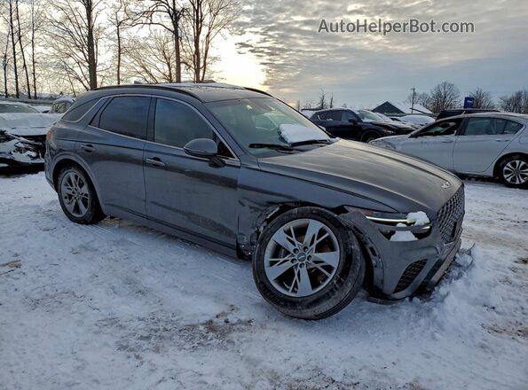KMUMCDTC5NU014611 2022 GENESIS GV70 Gray Delantero derecho