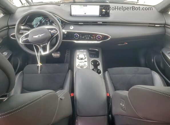 KMUMCDTC6NU031417 2022 GENESIS GV70 White Dashboard view