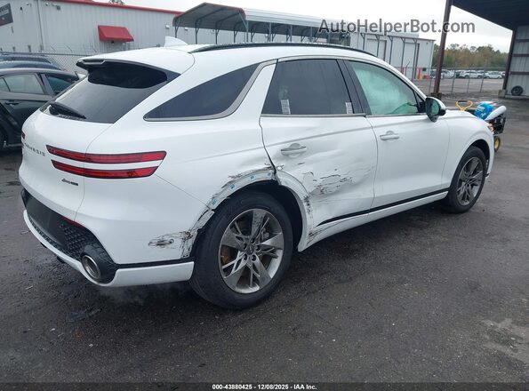 KMUMCDTC9NU012621 2022 GENESIS GV70 White უკანა მარჯვენა