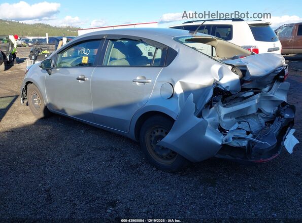 KNADM4A31G6561074 2016 KIA RIO Silver უკანა მარცხენა