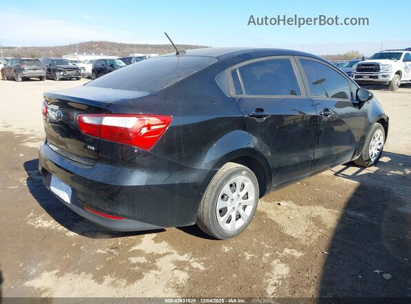 KNADM4A39H6035034 2017 KIA RIO Black Trasero derecho