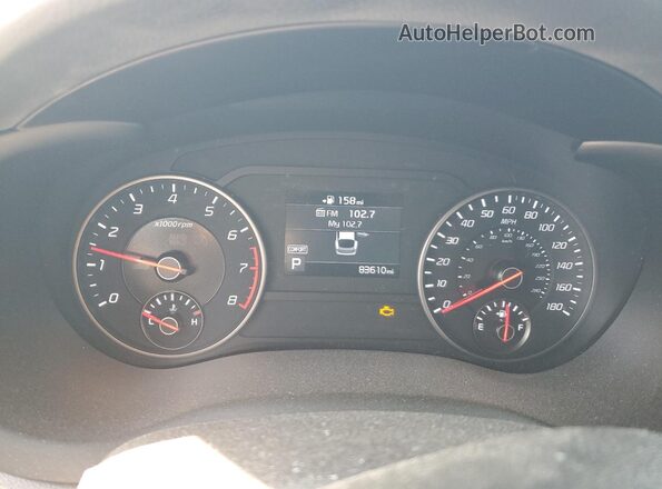KNAE35LC9M6097358 2021 KIA STINGER Gray Vista del cuadro de instrumentos