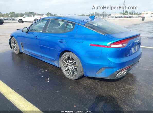 KNAE35LD0P6122953 2023 KIA STINGER Blue Задня ліва чверть