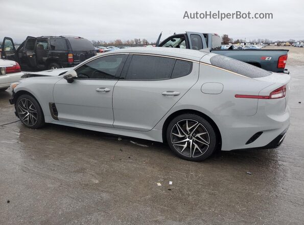 KNAE35LD5N6114604 2022 KIA STINGER Gray Trasero izquierdo