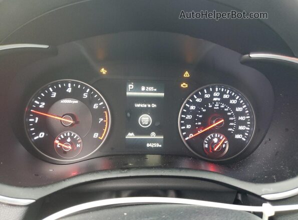 KNAE35LD5N6114604 2022 KIA STINGER Gray Vista del cuadro de instrumentos