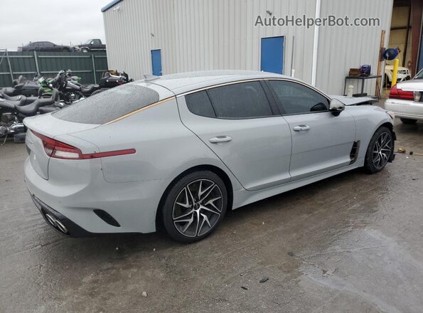 KNAE35LD5N6114604 2022 KIA STINGER Gray Trasero derecho