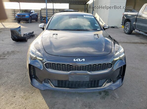 KNAE35LD8N6116296 2022 KIA STINGER Charcoal Vista frontal