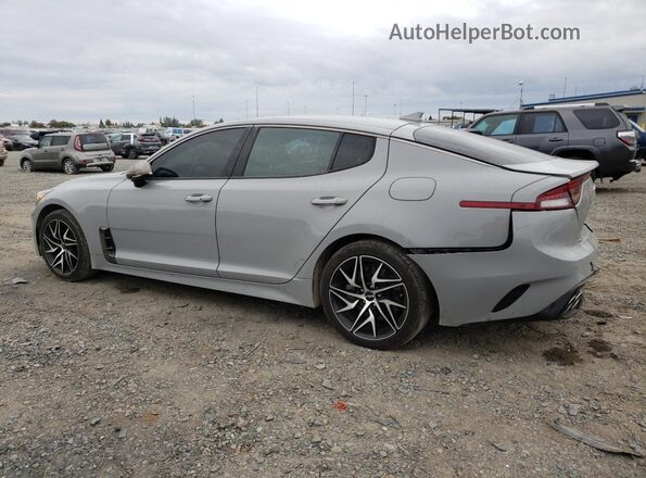 KNAE35LD9N6111995 2022 KIA STINGER Серебряный Задняя левая четверть