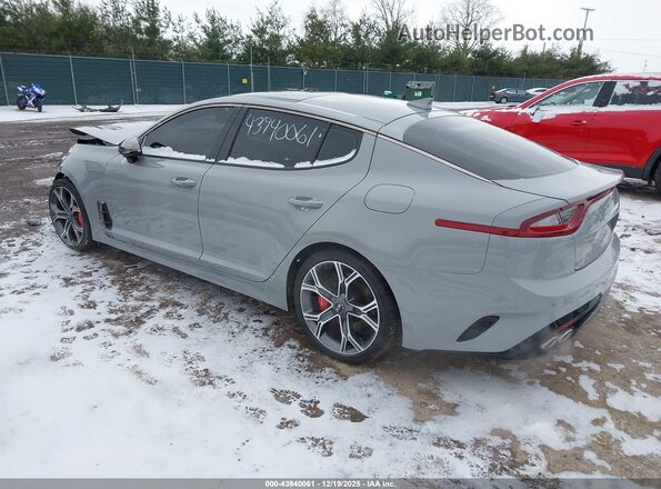 KNAE45LC2L6074077 2020 KIA STINGER Gray Tył lewy
