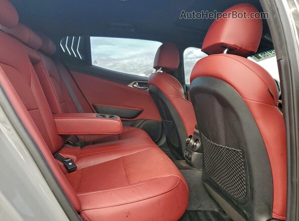 KNAE45LC2N6106304 2022 KIA STINGER Gray Rear seats view