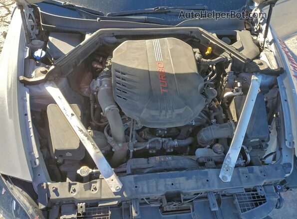 KNAE45LC3L6083001 2020 KIA STINGER Gray Սալոնի հետևի տեսք