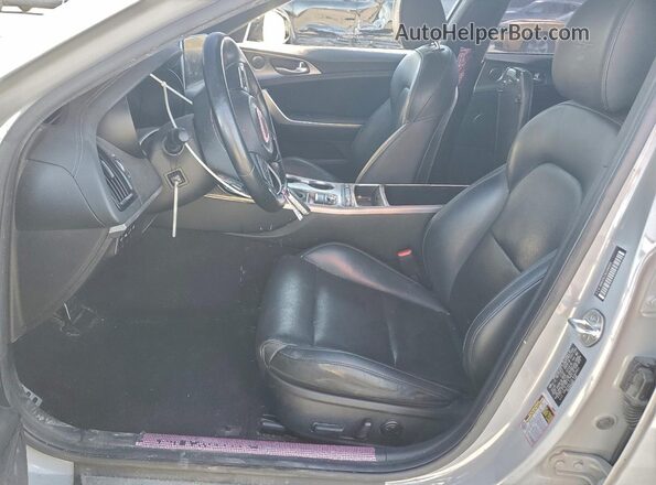 KNAE45LC3L6083001 2020 KIA STINGER Gray Սալոնի դիմացի տեսք