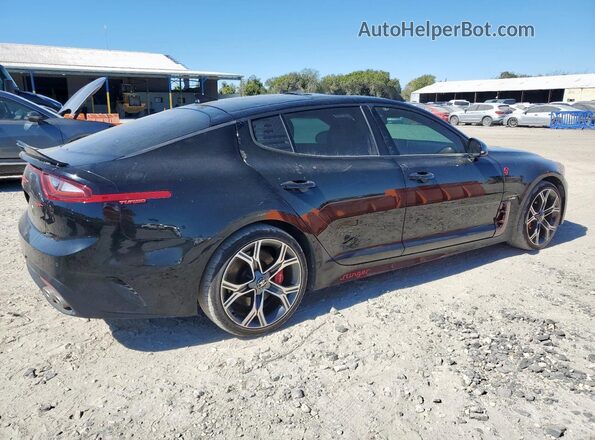 KNAE45LC4M6089925 2021 KIA STINGER Black Rear right