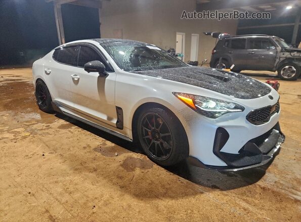 KNAE55LC1N6105464 2022 KIA STINGER White წინა მარჯვენა