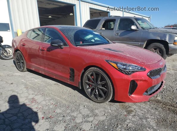 KNAE55LC4P6122763 2023 KIA STINGER Red Передня права чверть