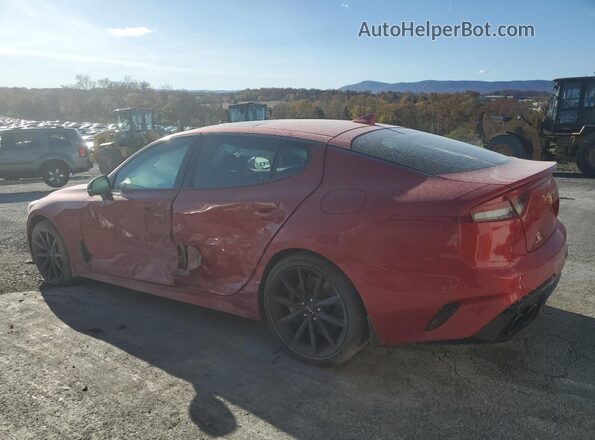 KNAE55LC4P6122763 2023 KIA STINGER Red Задня ліва чверть