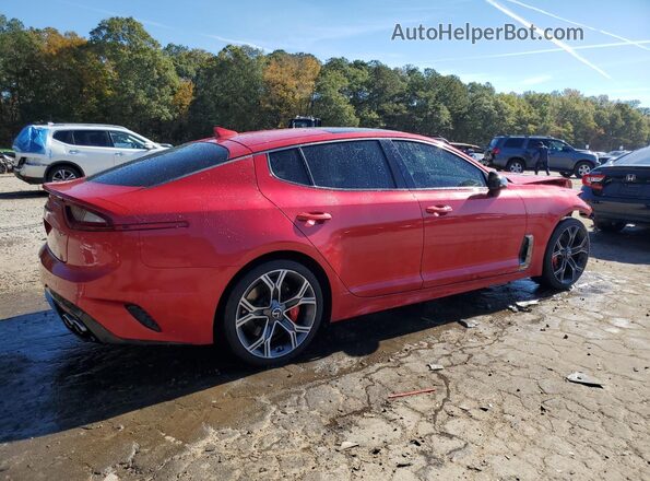 KNAE55LC6J6017777 2018 KIA STINGER Red 