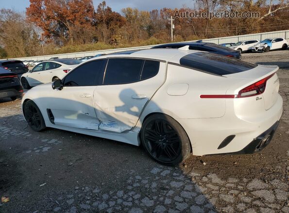 KNAE55LC9P6129160 2023 KIA STINGER White Trasero izquierdo