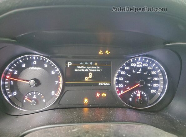 KNAF55AC5N5145964 2022 KIA FORTE Black Вид щитка приладів