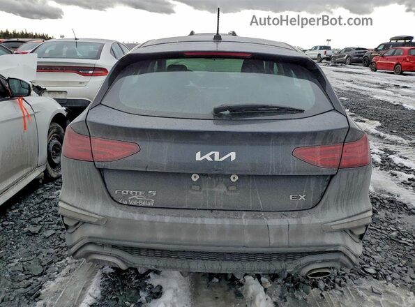KNAF55AC5N5145964 2022 KIA FORTE Black Вид ззаду