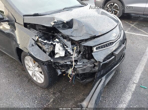 KNAFX6A89G5597818 2016 KIA FORTE KOUP Black Widok z przodu