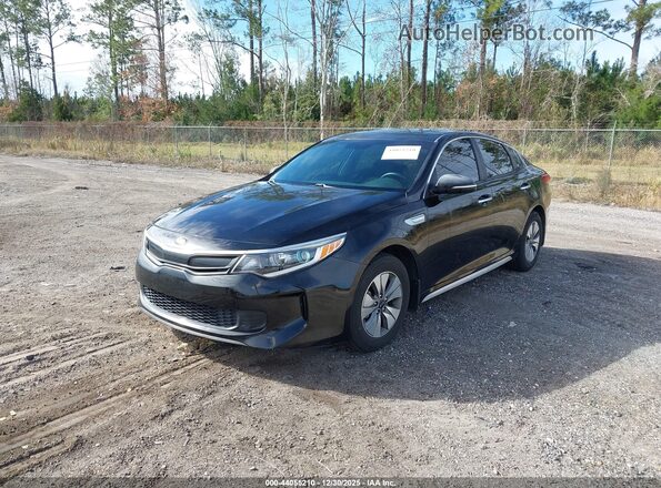 KNAGT4LE4H5010675 2017 KIA OPTIMA HYBRID Black 