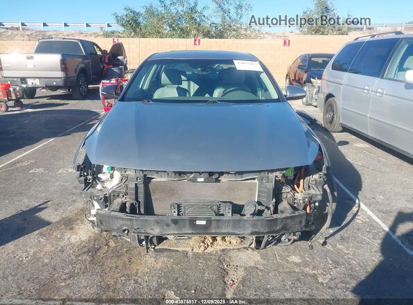 KNAGV4LD0H5013087 2017 KIA OPTIMA PLUG-IN HYBRID Silver Սալոնի հետևի տեսք